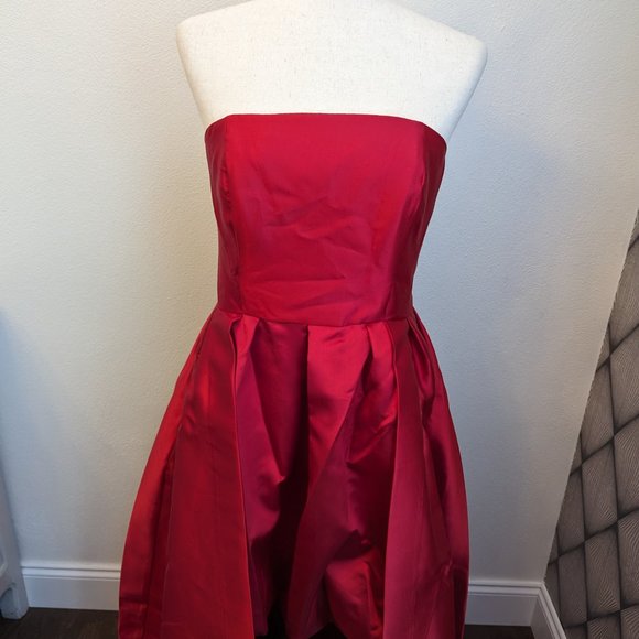 Anthropologie Hutch Strapless High-Low Bubble Dress - Picture 9 of 13